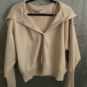 Cream Zara Cardigan